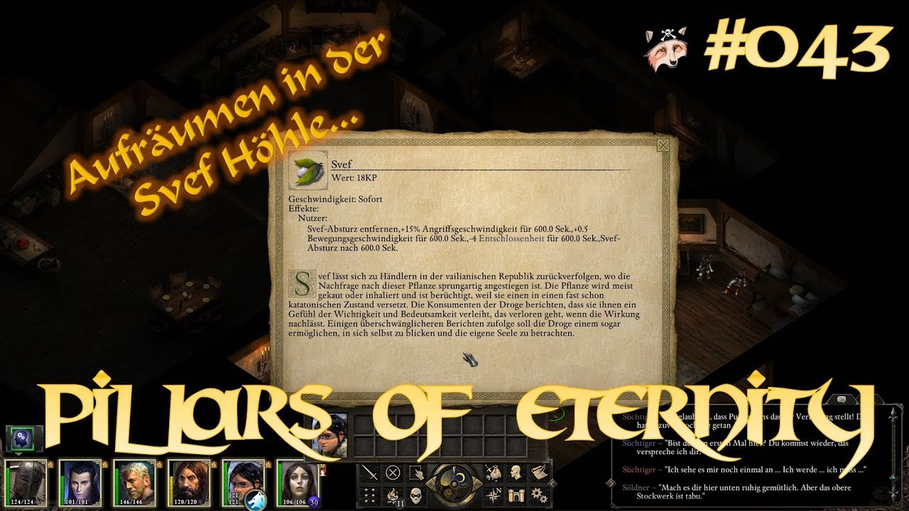 Pillars of Eternity #043: Aufräumen in der Svef Höhle!