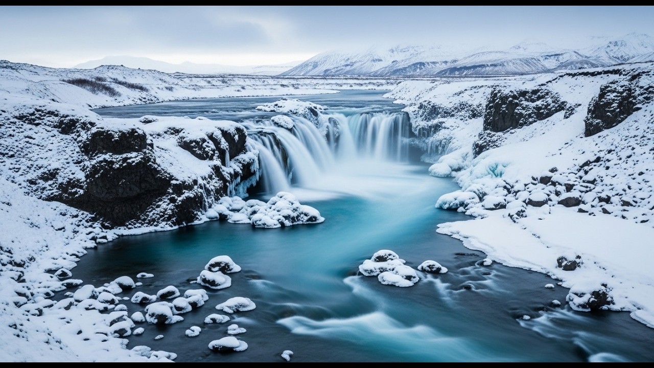 Frozen River Echoes | Cinematic Ambient Piano | No Copyright Music