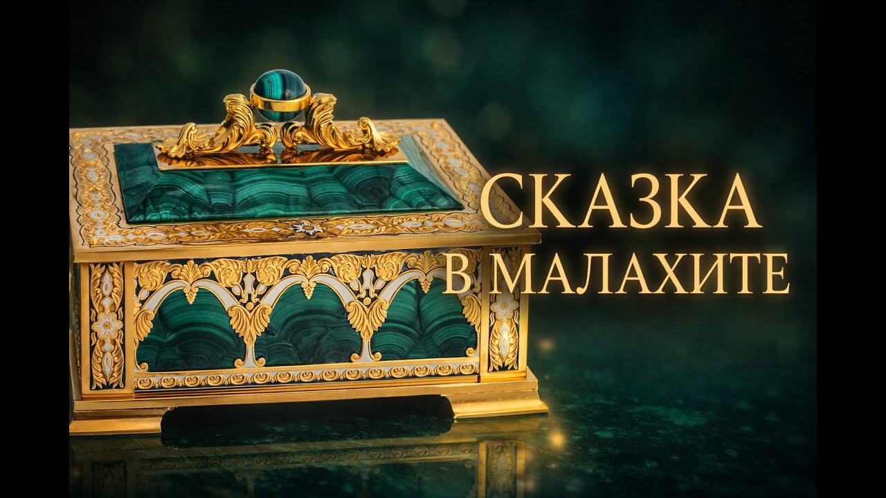 Малахитовая шкатулка ручной работы | Роскошь в деталях