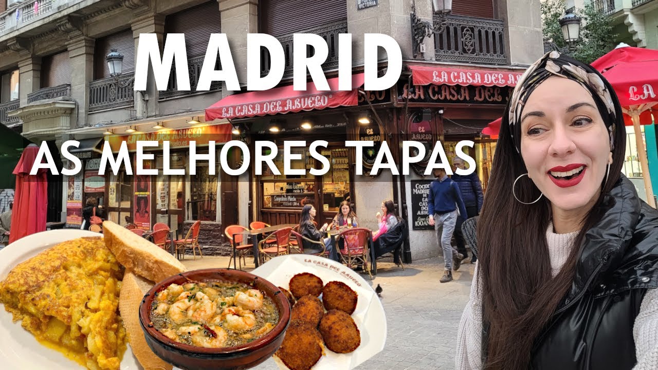 Provando as melhores tapas de MADRID | MADRID - Rota gastronômica