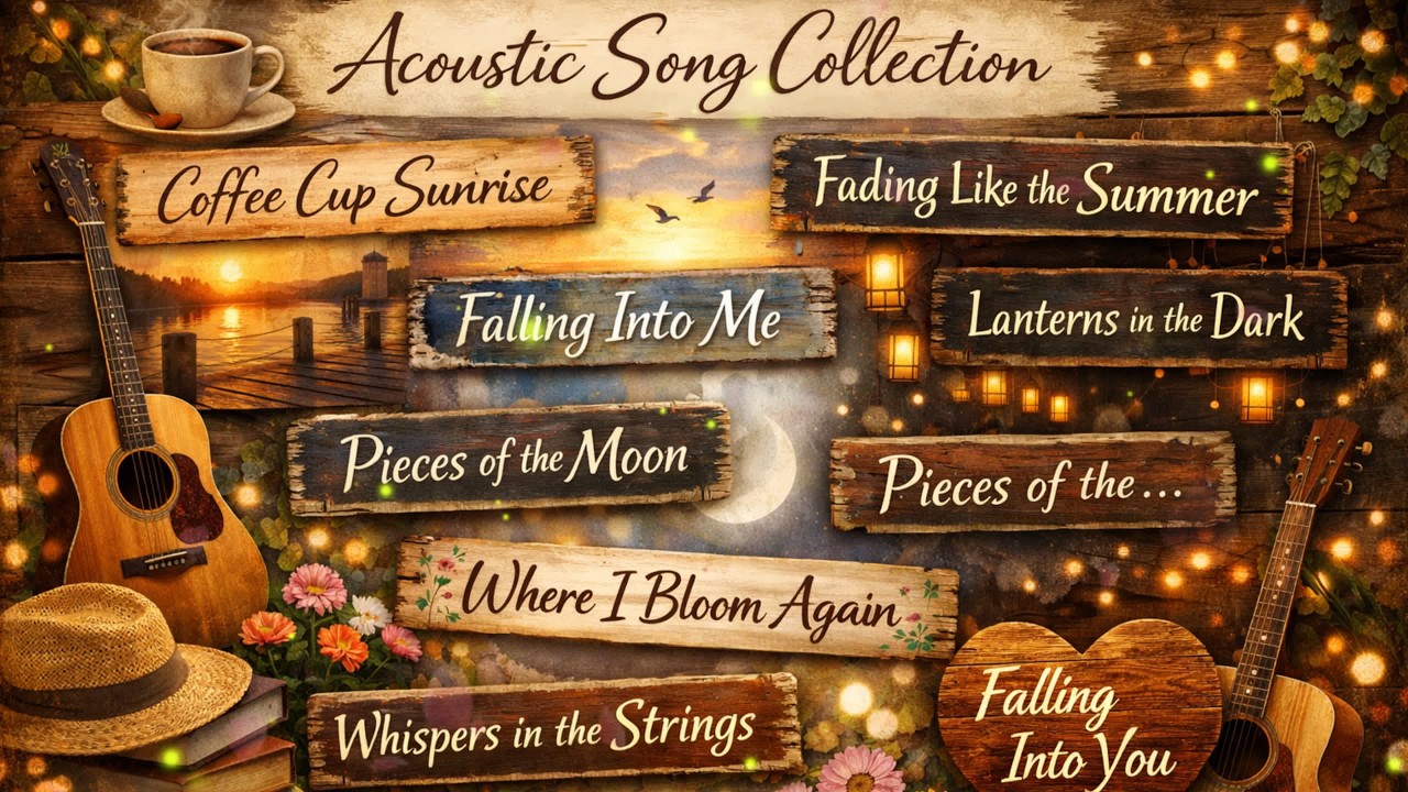 Acoustic Song Collection 2026 ☕ Coffee Cup Sunrise & Falling Into Me | Relaxing Sad Love Acoustic,