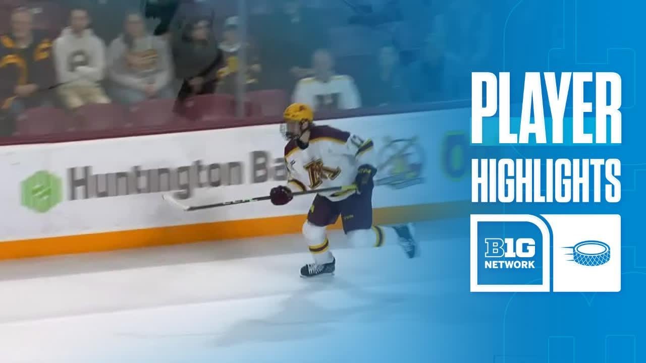 Brody Lamb Highlights vs. Bemidji State | Minnesota Hockey | 11/14/2024