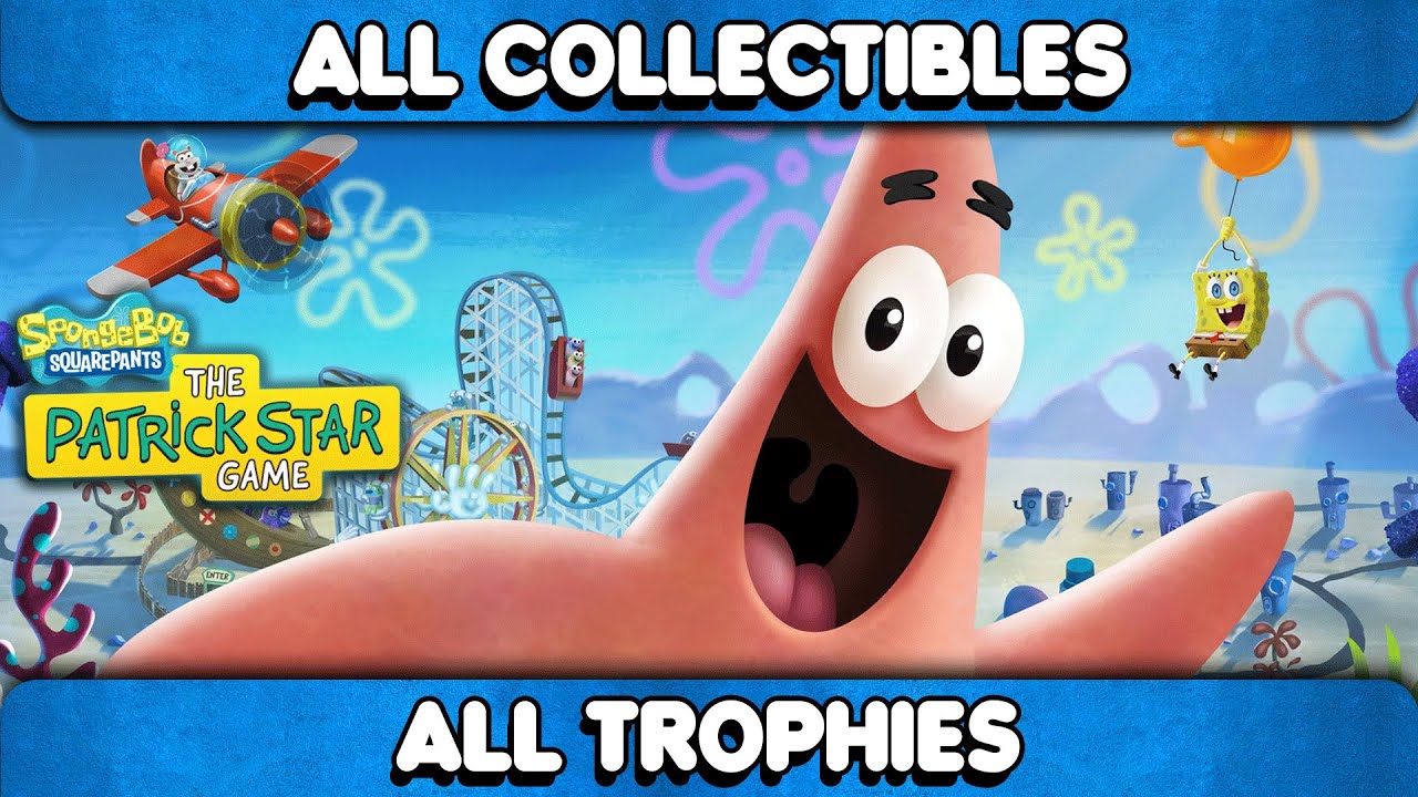 The Patrick Star Game - All Collectibles & Trophies