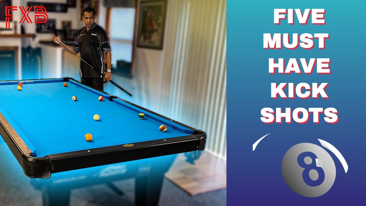 How to Shoot Kick Shots in Pool  - (Pool Lessons)