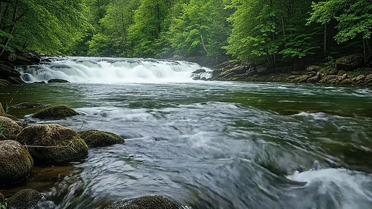Soothing Forest River | Sleep and Let Go of Anxiety and Stress