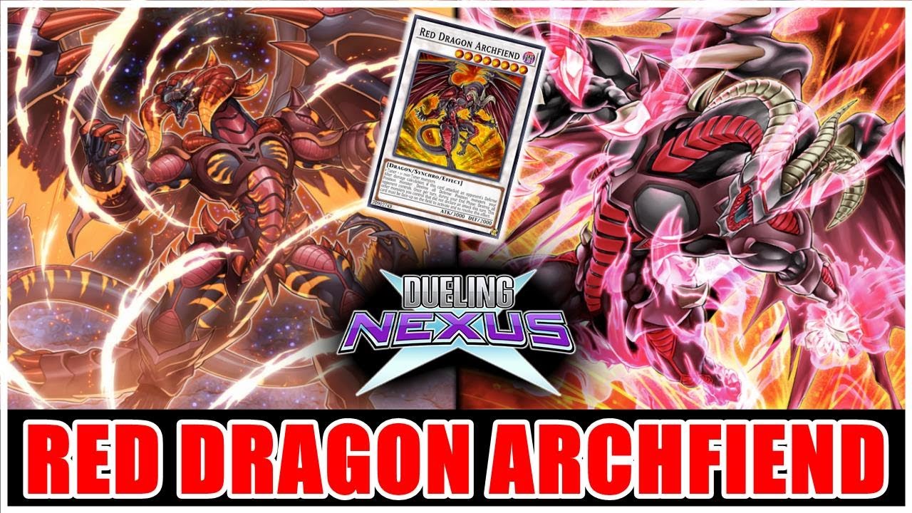 Red Dragon Archfiend Deck August 2025 | Dueling Nexus | Gameplay 🕹️ & Decklist ✅