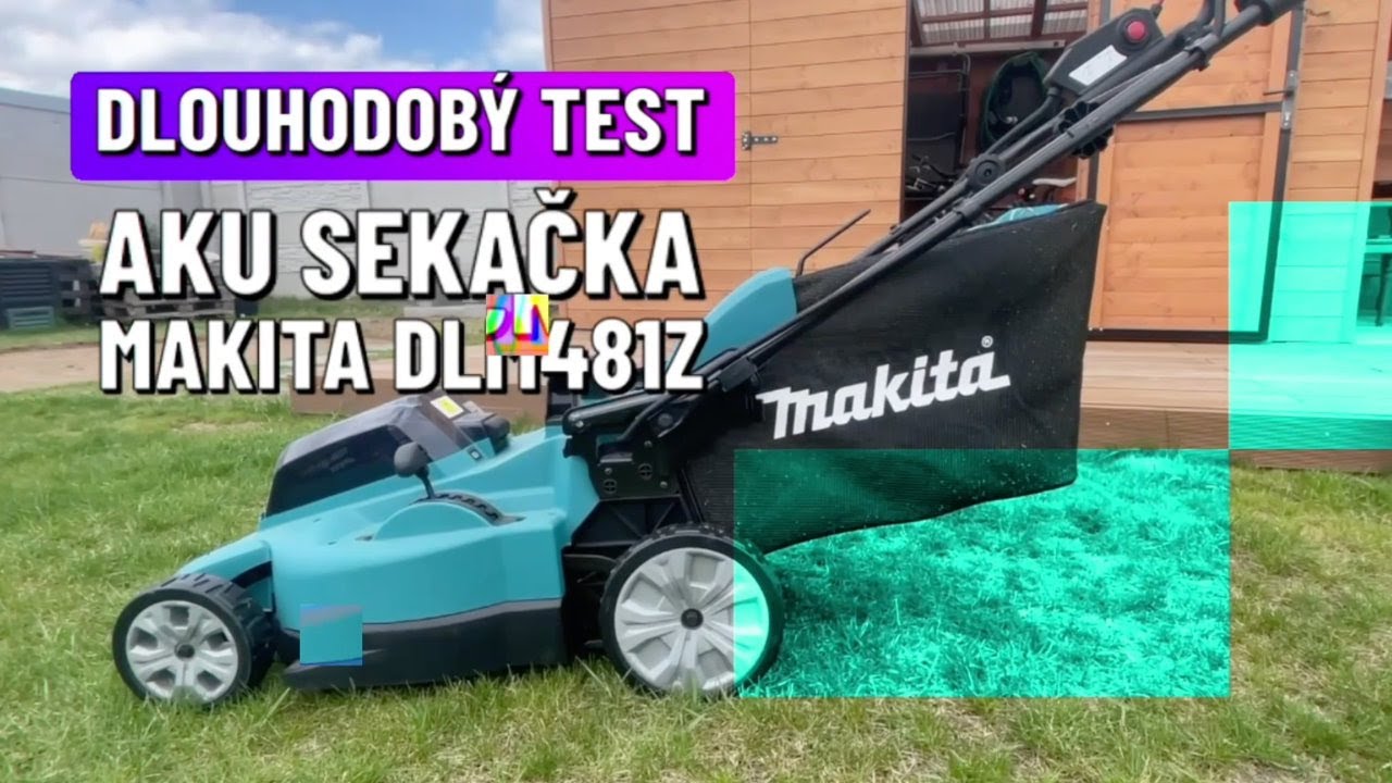 🔋 Testujeme AKU sekačku Makita DLM481Z! 🌱 #1 Startujeme dlouhodobý test