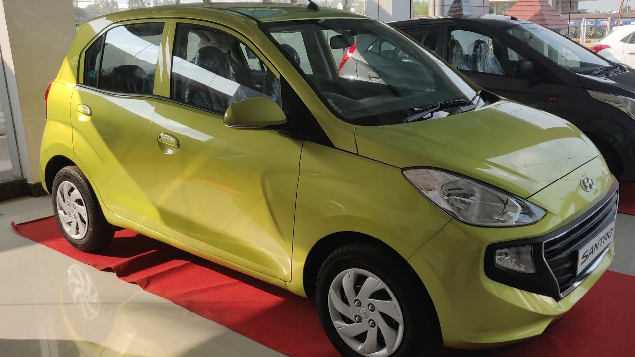 2018 Hyundai Santro Diana Green Color - First Look !!