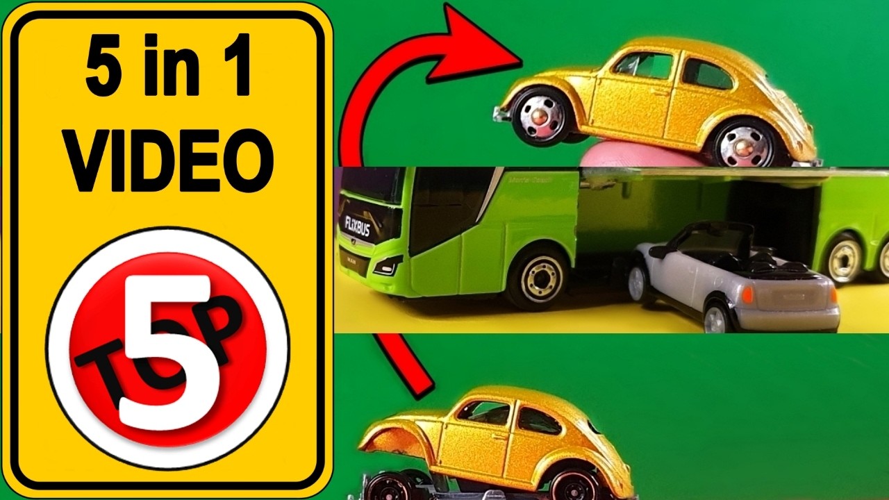 🔥 I Turned 5 Diecast Cars Into INSANE Custom Builds 😱