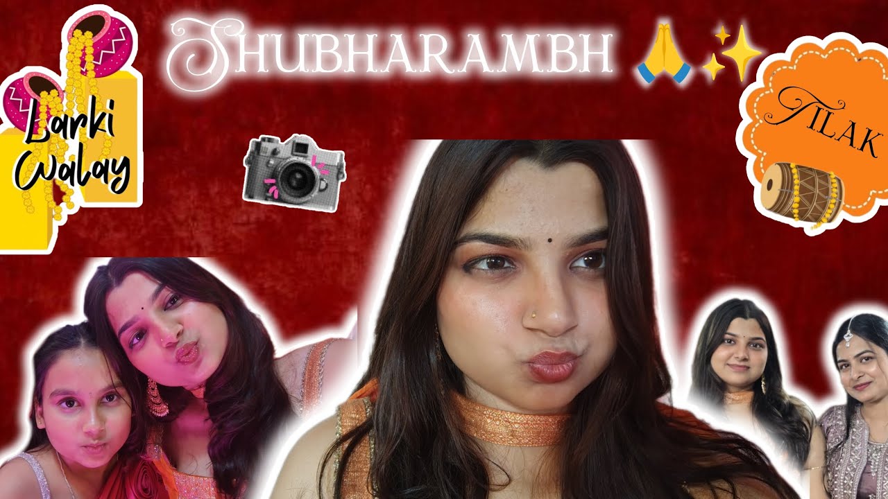 TILAK VLOG✨📸#smallyoutuber #vlog #shaadi #tilak#chaosenergy 