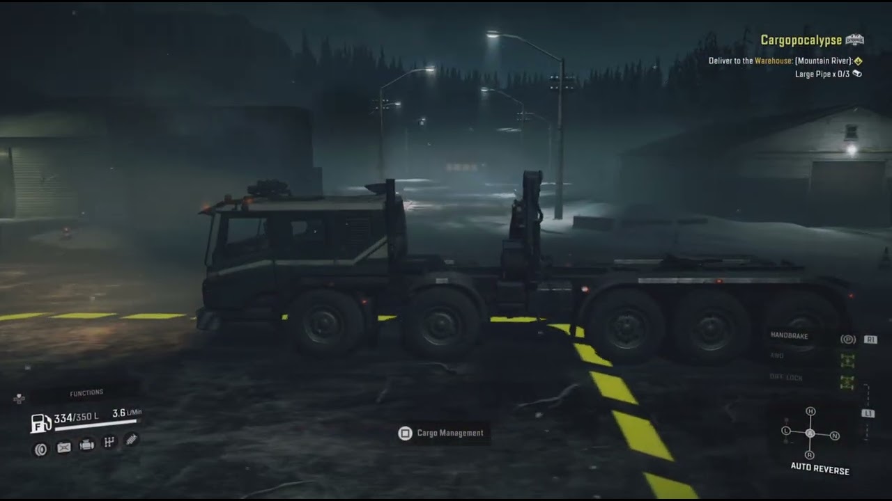 SnowRunner _Cargopocalypse - Concrete Slabs and Big Pipes