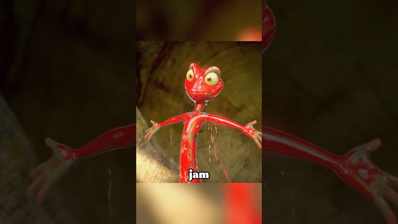 A Chameleon That Couldn't Change Colors.#shorts  #anime  #animation  #recap