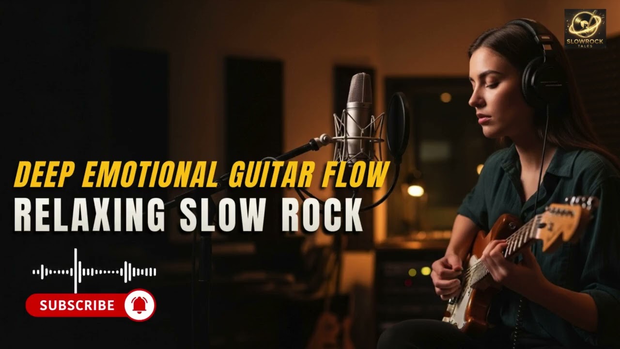 Golden Slow Rock 2025 – Whisper of Serenity | Guitar Music for Peaceful Nights