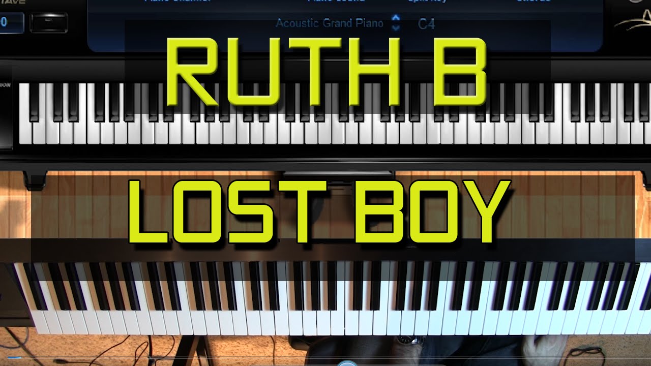 Piano Tutorial - How to Play Lost Boy by Ruth B (SHEET MUSIC AVAILABLE)