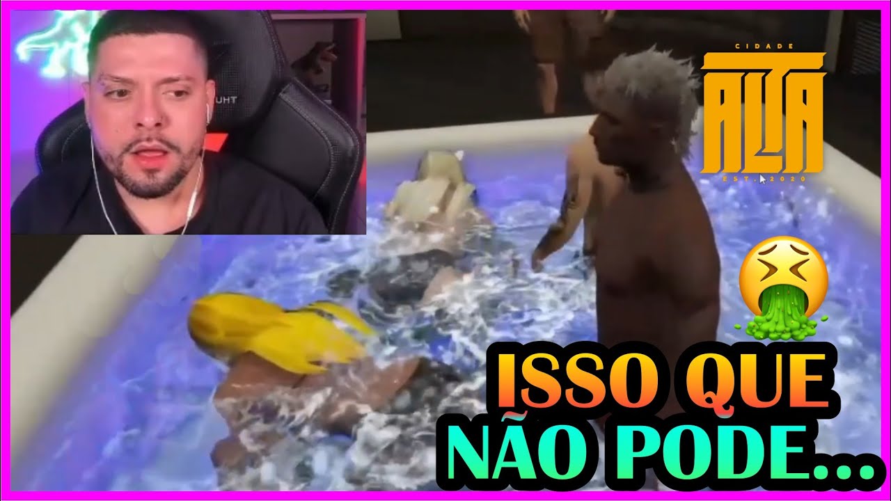 PEDRUGO REAGE AO DARK ENTRE HANNAH E LED | CDA - GTA-RP