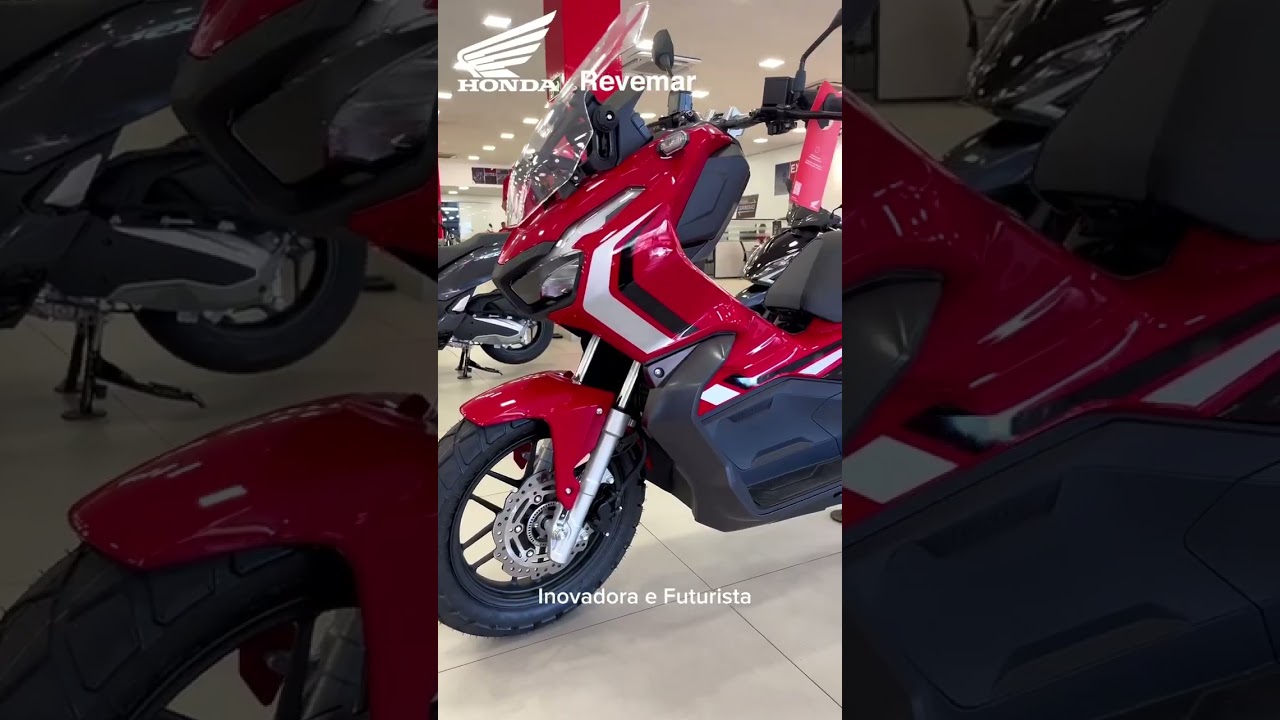 Estilo, design e conforto! Realize o sonho de ter sua Honda ADV 0 km aqui na Revemar Motocenter! 🛵🚦