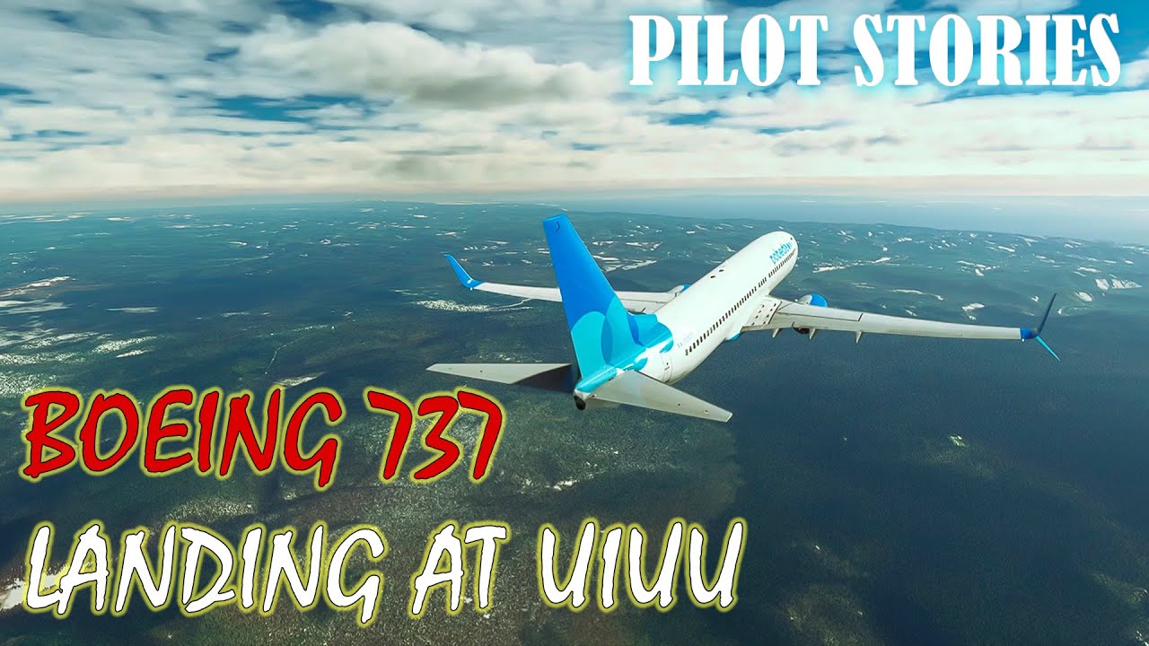 ГЛАЗАМИ ПИЛОТА: Посадка Boeing 737 в солнечном Улан-Удэ (WIP) #boeing #avgeeks