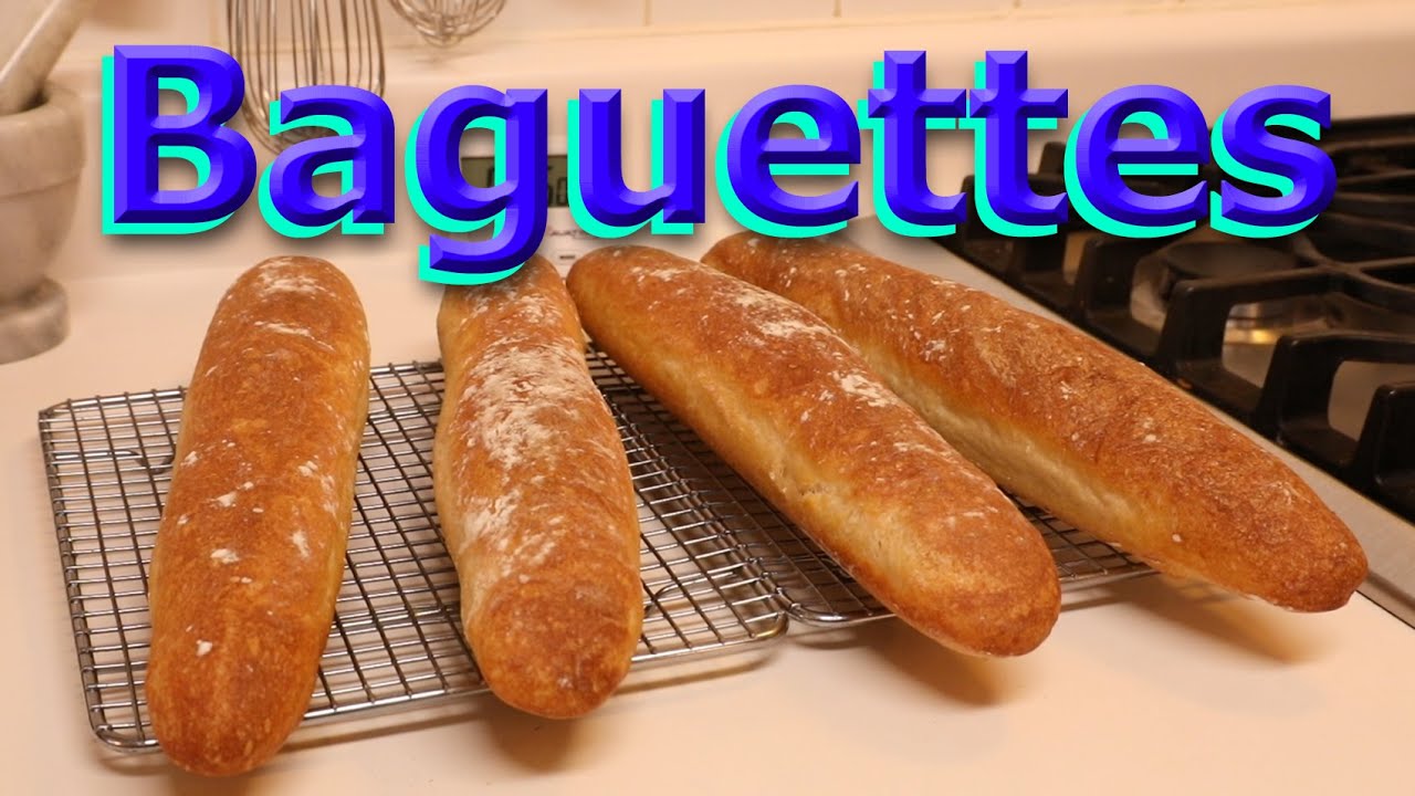 Easy Crispy Crunchy Baguettes