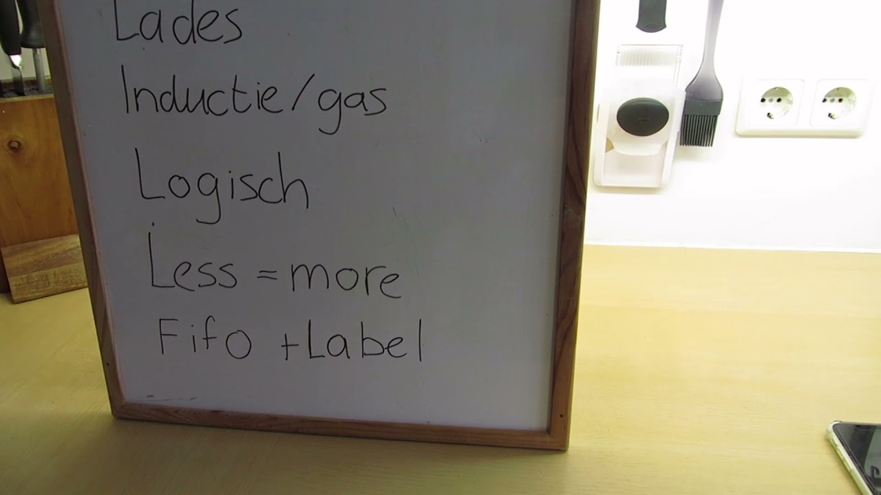Koken met Visio 3 - Indeling van de keuken