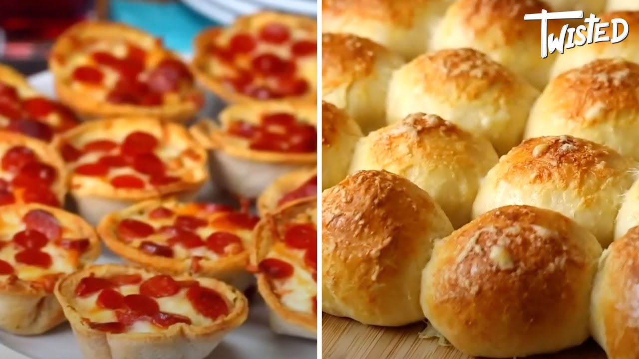 Super Bowl Snacks: Mini Pizzas to Cheesy Hot Dogs and More! | Game Day | Twisted