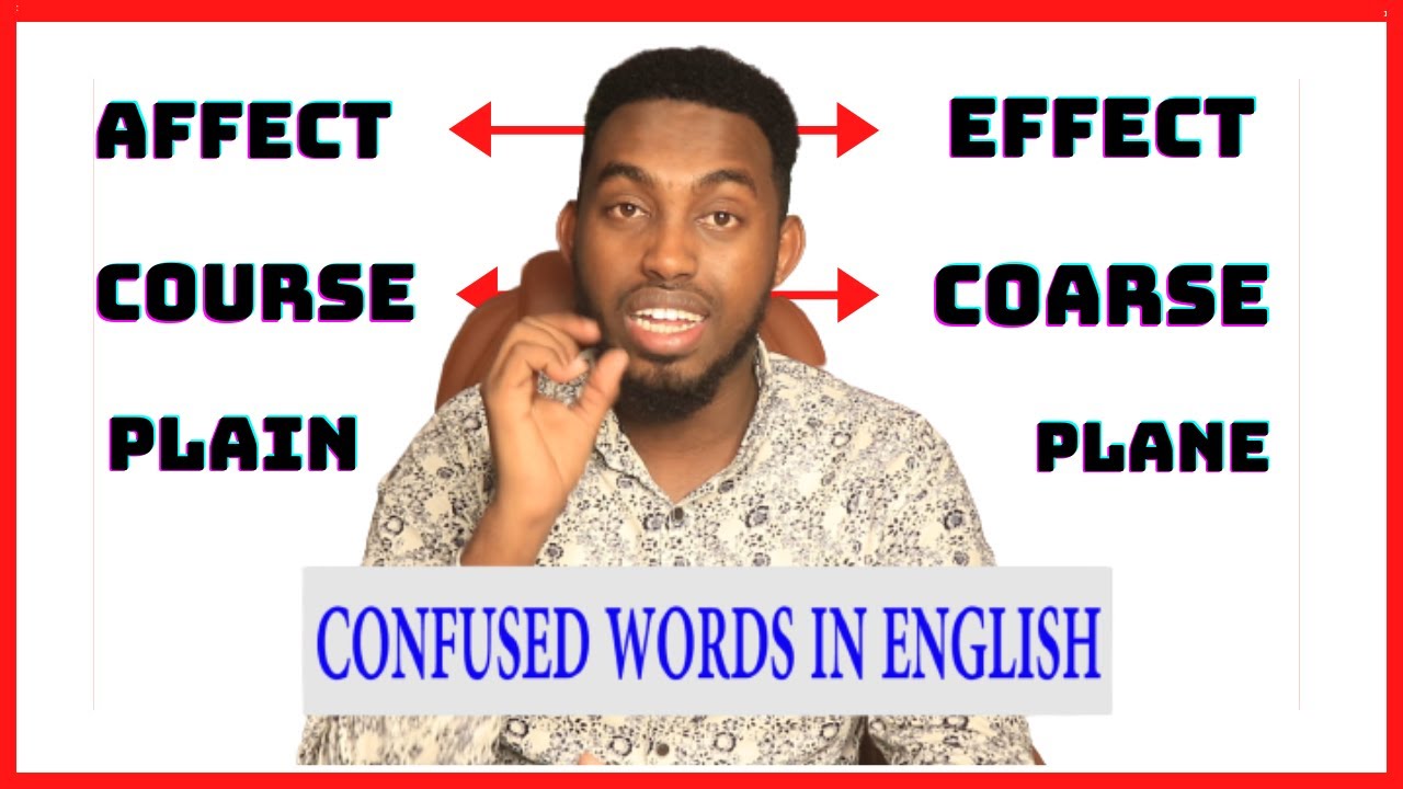 KU BARO LUUQADA ENGLISHKA afsomaali - CONFUSED WORDS IN ENGLISH || Macalin Omar