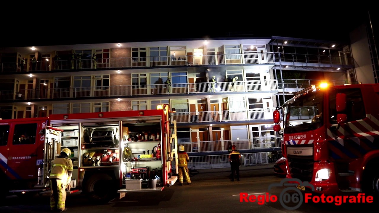 Grote Flatbrand Anklaarseweg in Apeldoorn