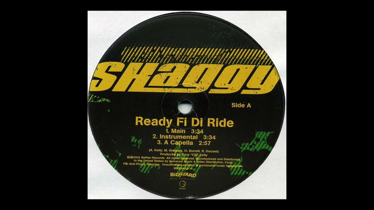 Shaggy - Ready Fi Di Ride (Acapella)