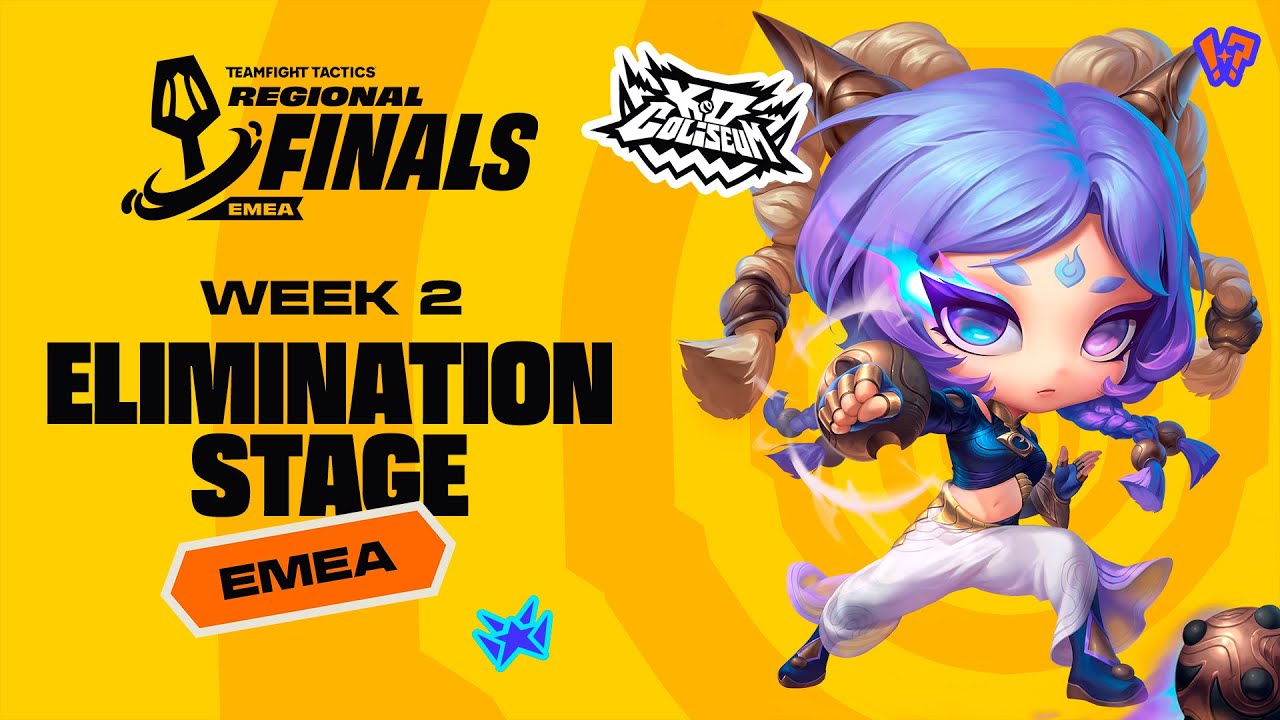 WEEK 2 ELIMINATION STAGE - EMEA #TFTRegionalFinals - K.O. Coliseum [EN Broadcast]