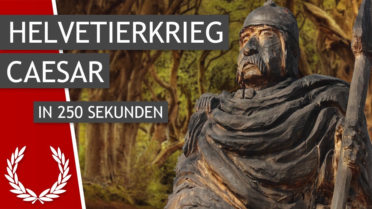 Caesar: De bello Gallico 1,1-12 - Der Helvetierkrieg in 250 Sekunden