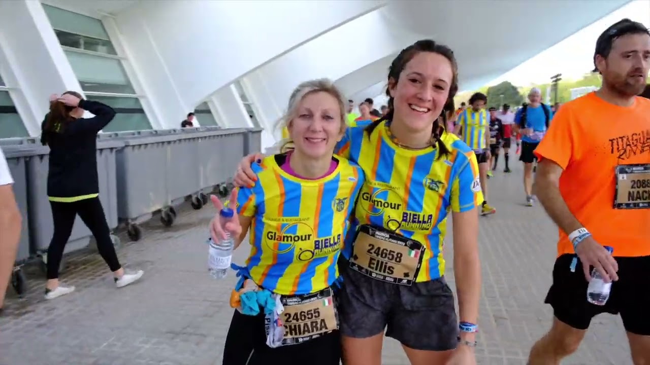 Valencia Marathon 2022 - the finish line