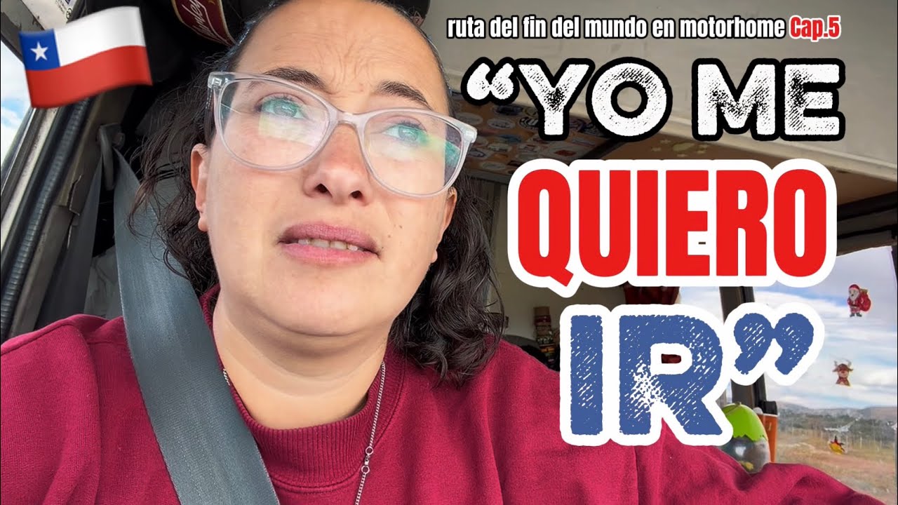 😱TUVIMOS QUE PARAR en ruta nuestro MOTORHOME rumbo a torres del Paine desde puerto natales 🇨🇱