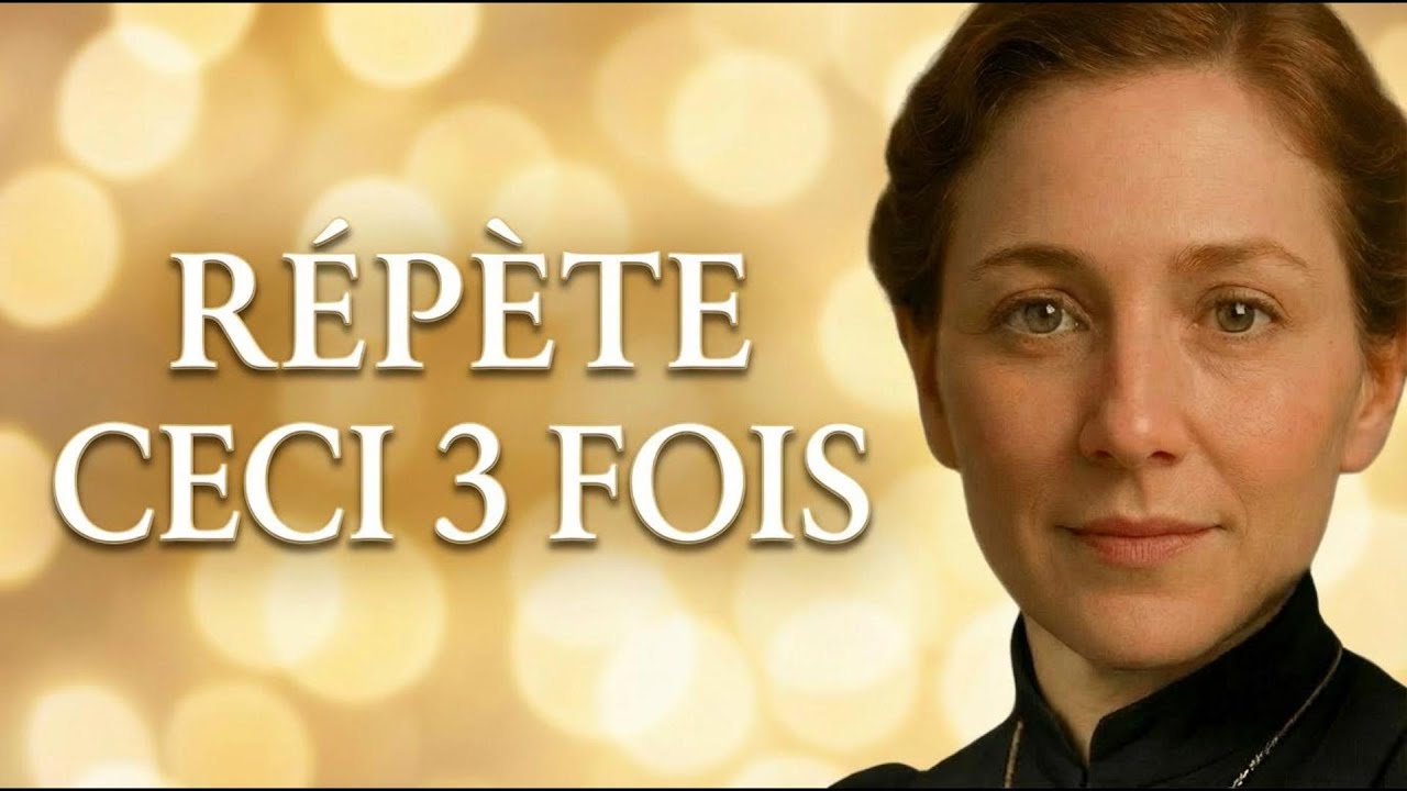 Répète ceci 3 Fois | ton énergie change immédiatement | Florence Scovel Shinn