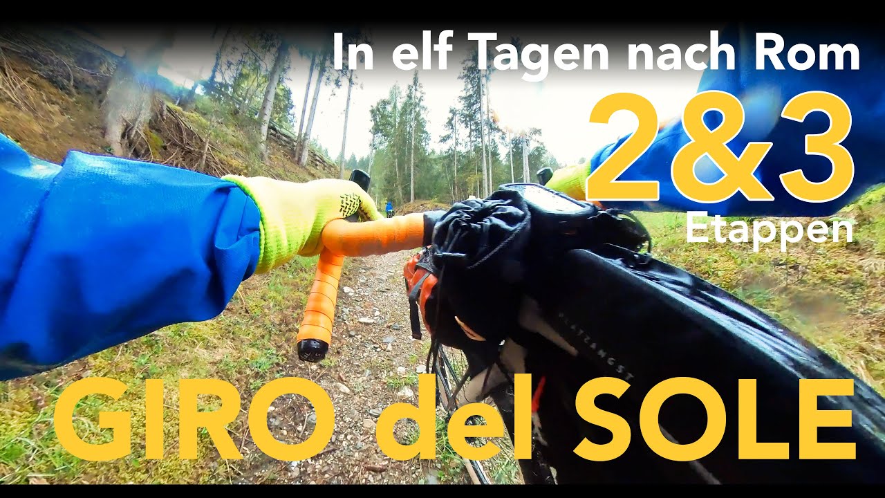 Radreise Rom Eurovelo 7 🚲   🚴‍♂️   Bikepacking Radreise 02 Gravel Bike Östtirol & Südtirol