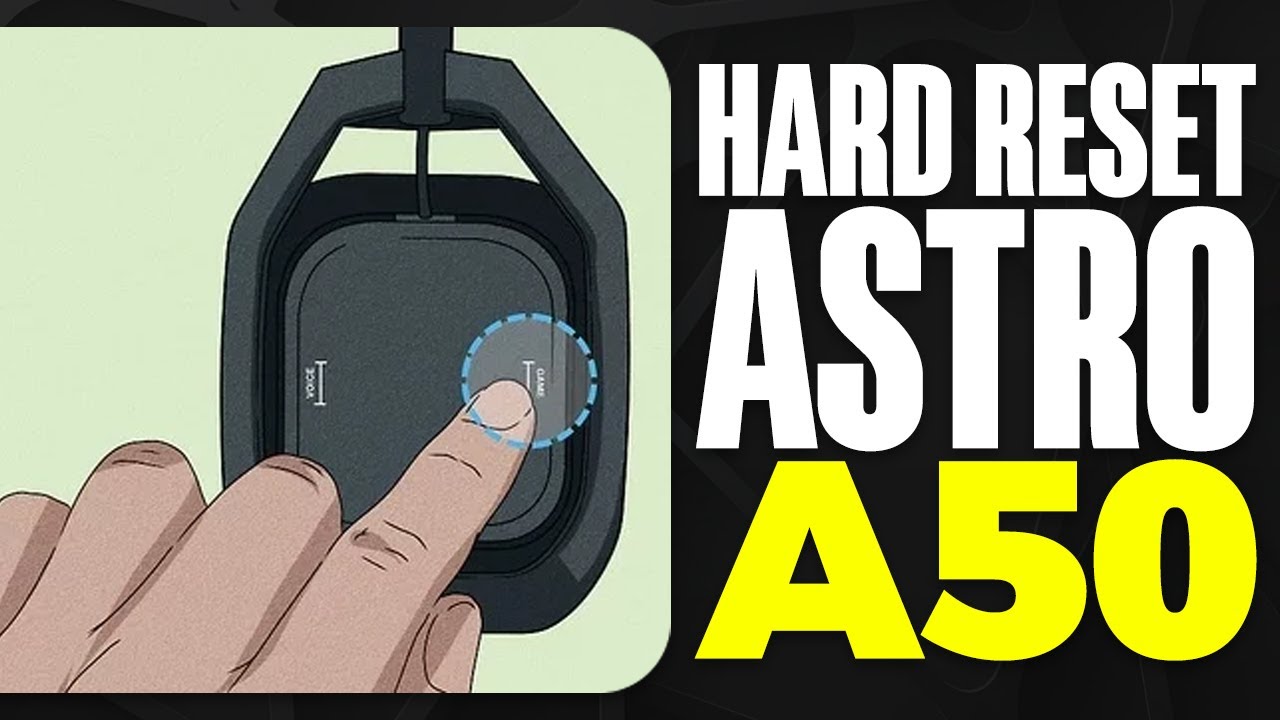 Как сделать полный сброс настроек Astro A50