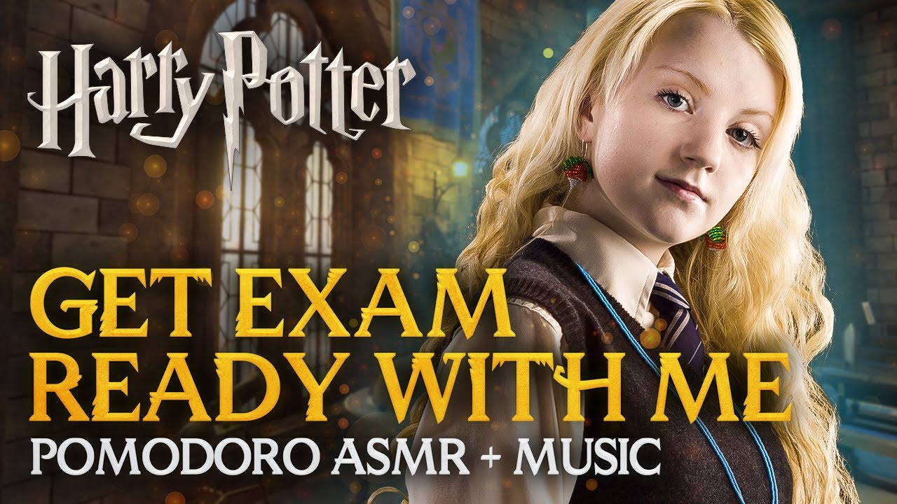 The Ultimate Ravenclaw Exam Prep 📘✏️ 3h Harry Potter Pomodoro, Study Session with Hogwarts ASMR