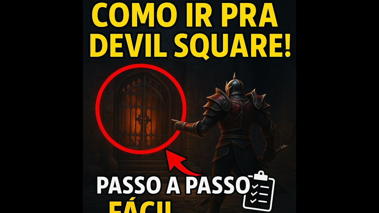 🎮 PASSO A PASSO DA DEVIL SQUARE - THE CLASSIC MU 🔥