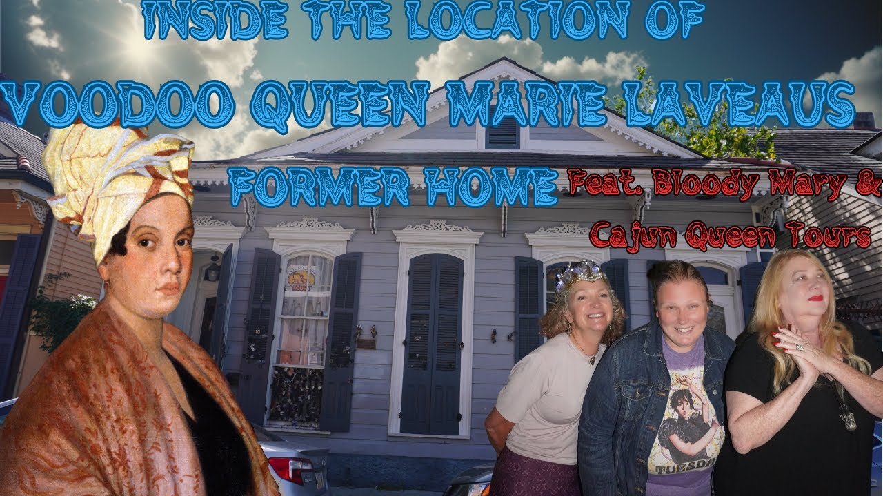 TOUR INSIDE MARIE LAVEAU’S, The VOODOO QUEEN’S former HOME in NOLA with ​⁠​⁠@BloodyMaryNewOrleans
