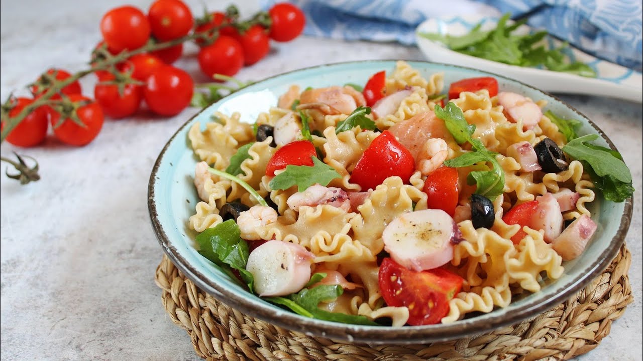 PASTA FREDDA AL PROFUMO DI MARE #sanomabuono