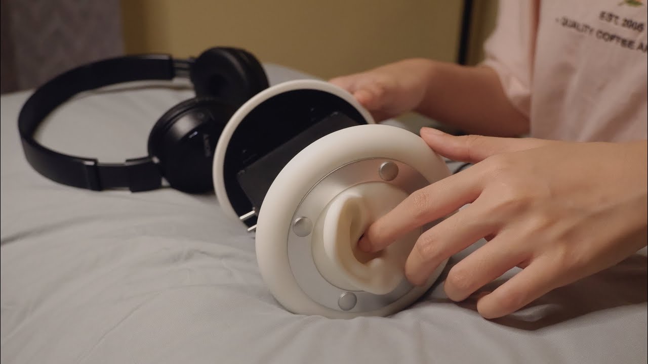 ASMR Fingers Ear Cleaning (Fast & Intense) นิ้วแคะหูแบบเร็ว  거칠고 자극적이고 빠른 손가락 귀 청소