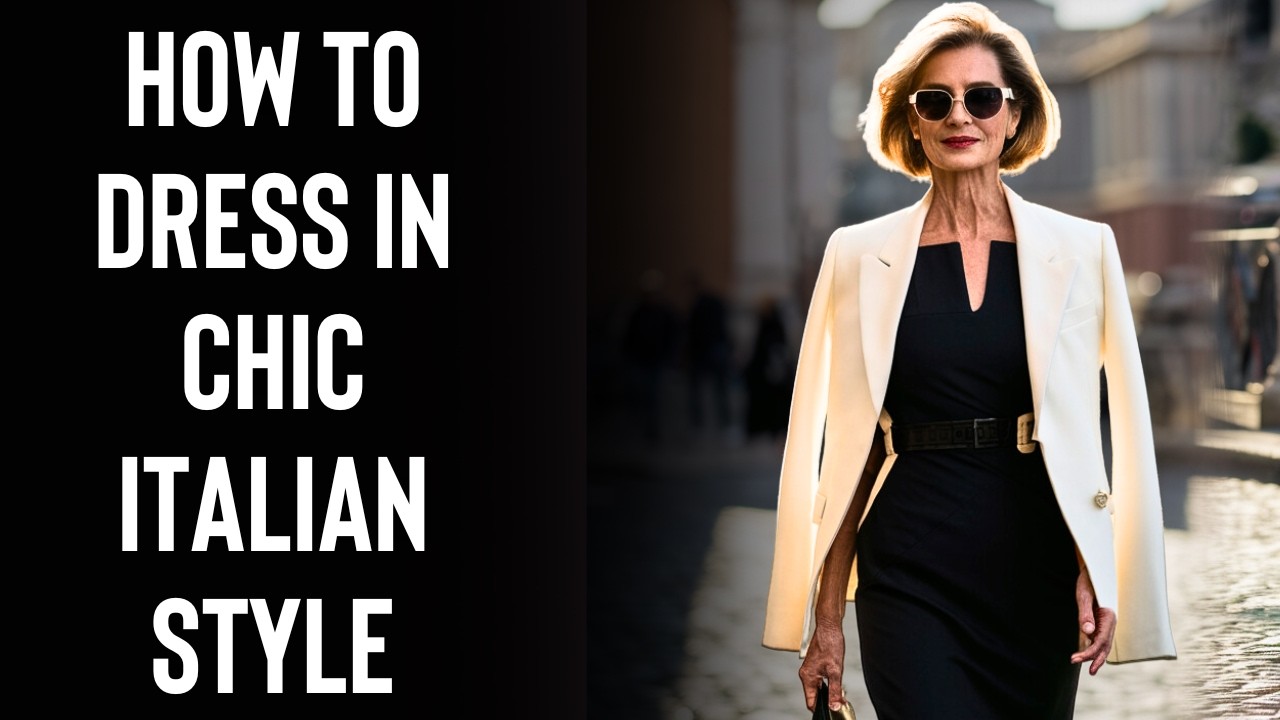 How to Dress Like the Most Stylish Italian Women in The World 50+