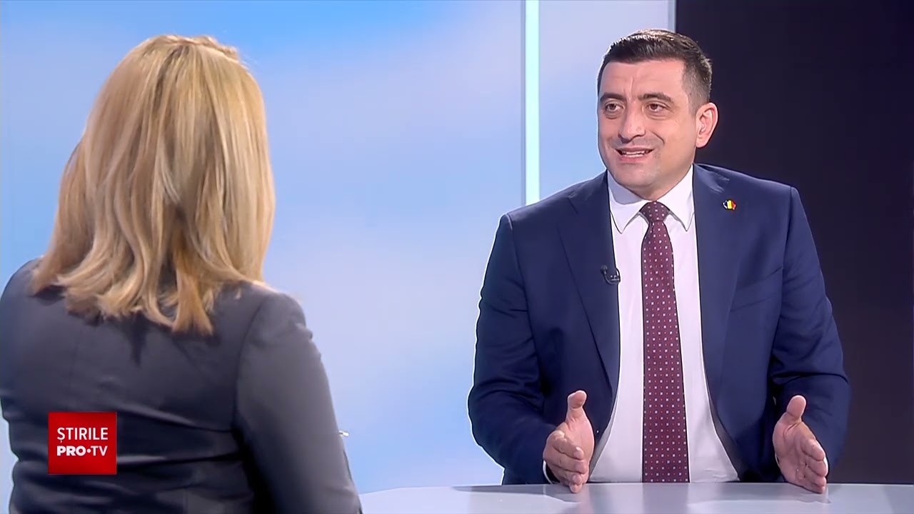 George Simion, față în față cu Andreea Esca. Cum a răspuns la întrebarea 