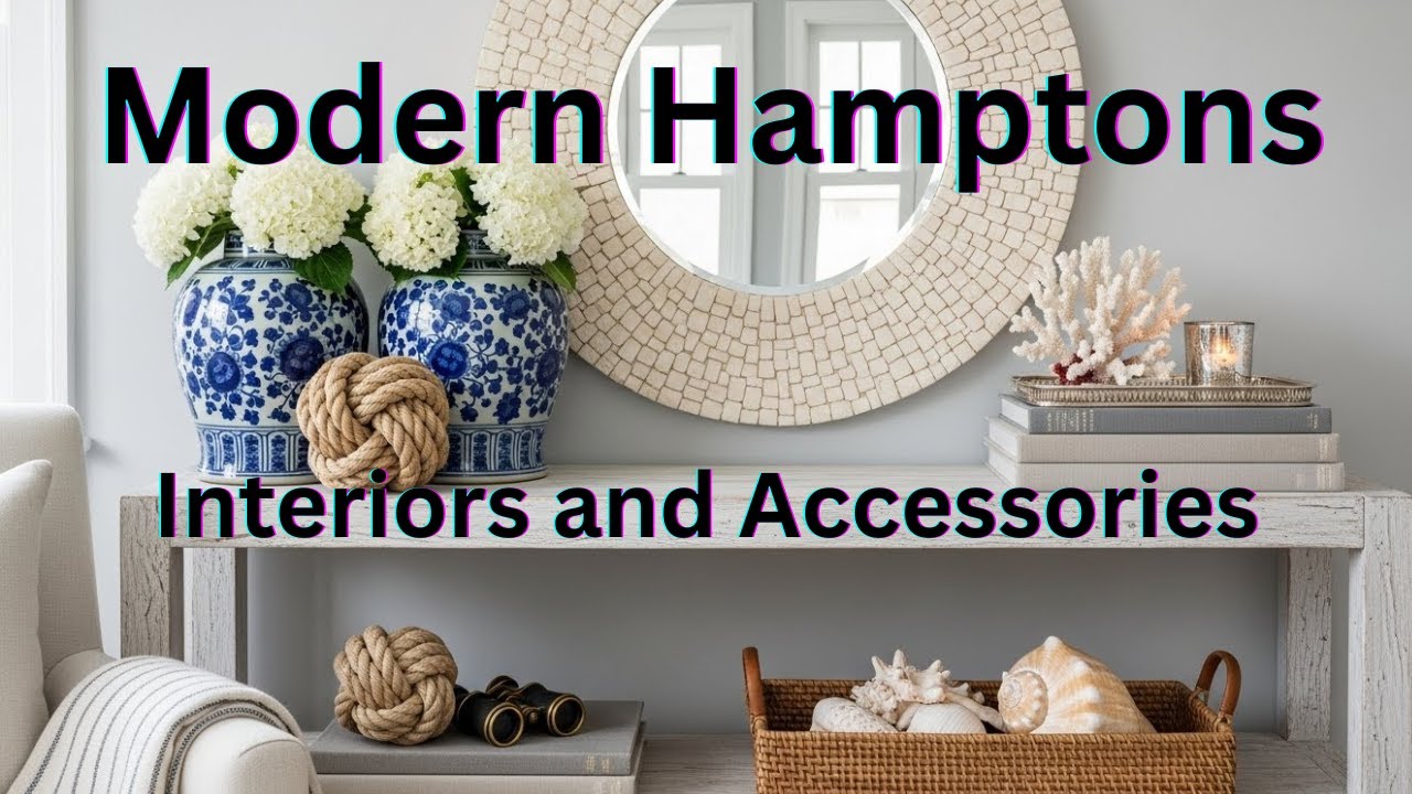 Modern Style Home Decor/Light, Elegant & Coastal Luxury Interiors