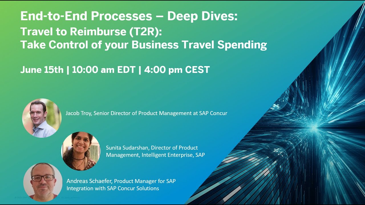 Travel to Reimburse: Take control of your Business Travel spending