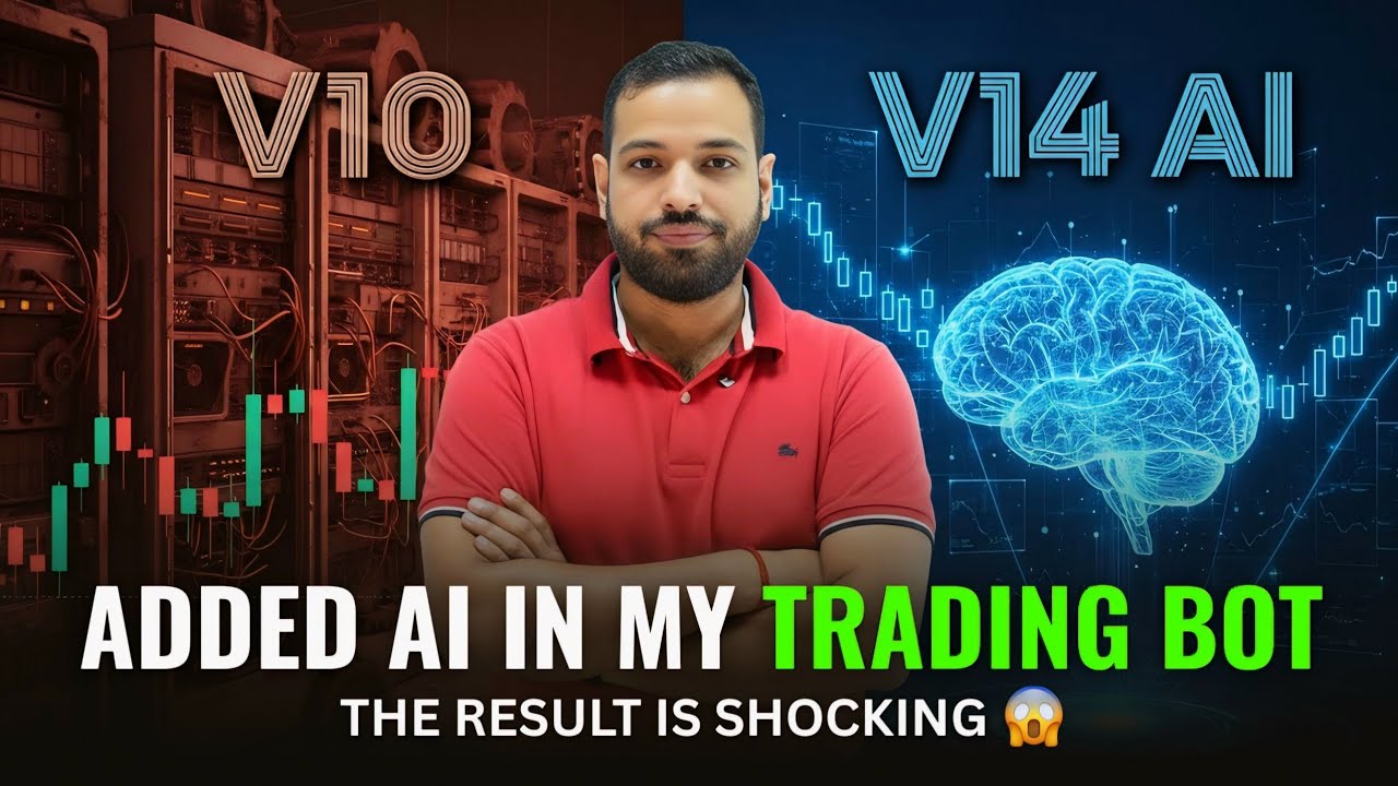 Pro Traders को पीछे छोड़ दिया V14 AI Trading Bot ने 😱 #aitrading 