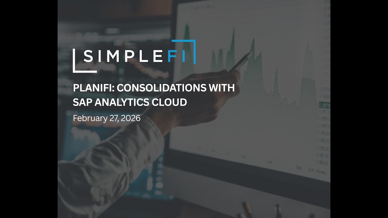 PlaniFi: консолидация данных с помощью SAP Analytics Cloud