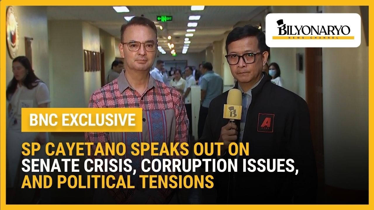SP Alan Peter Cayetano Speaks Out as Senate Faces Crisis, Corruption Issues, and Political Tensions