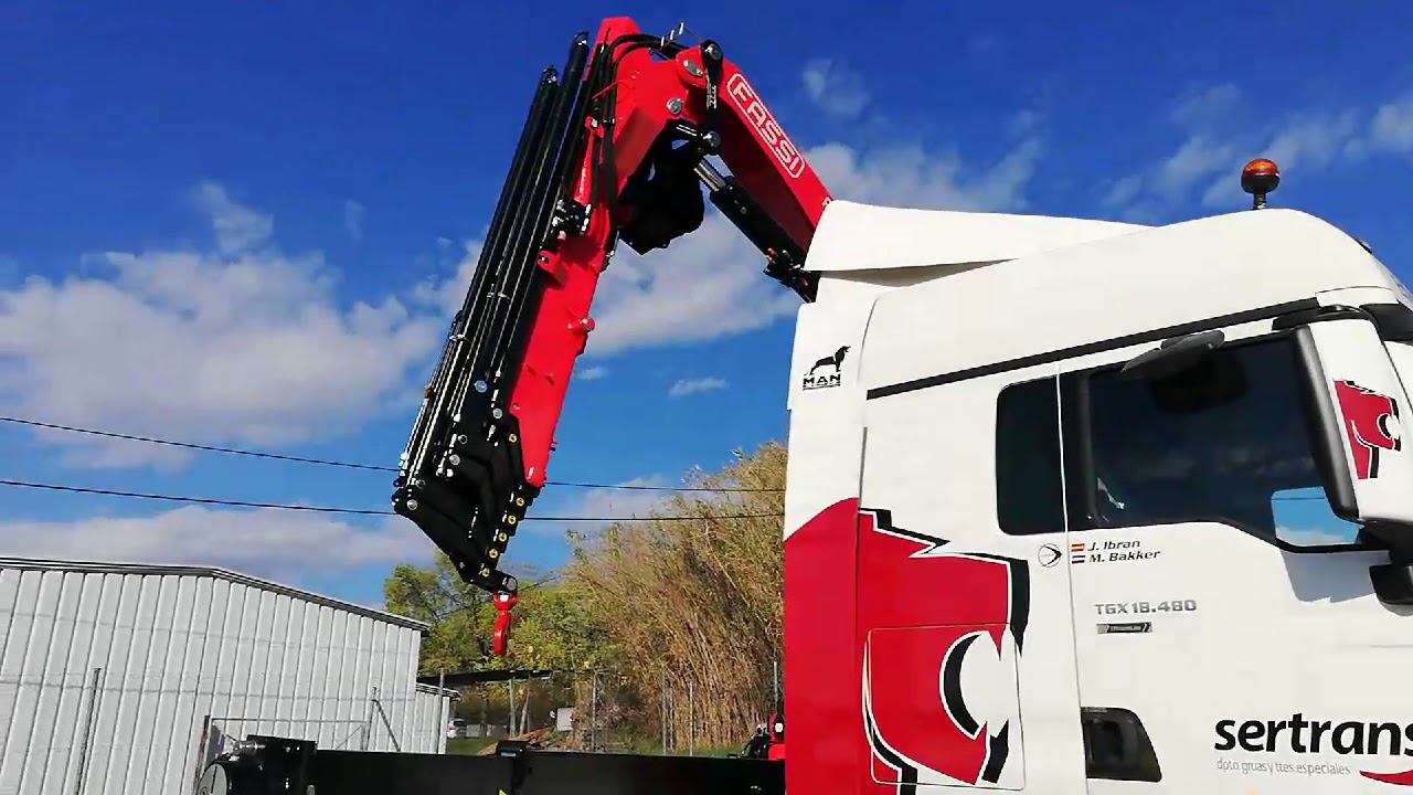 Grúa Fassi F235A 2 26 para Grúas & Ttes Ríos