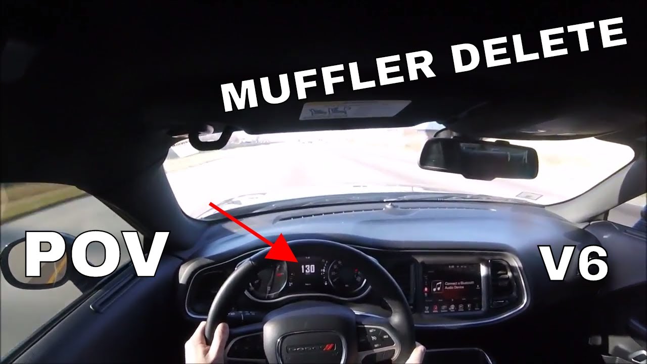 16 CHALLENGER SXT POV DRIVE W/MUFFLER DELETE + 130MPH!
