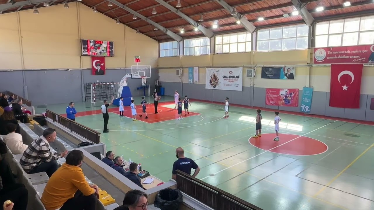 EGEKAMP SPOR KL&Uuml;B&Uuml; İLE İTK YELKEN SPOR KL&Uuml;B&Uuml; U12 LİG MA&Ccedil;I