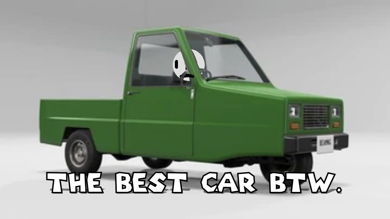 The PIGEON the best car ever evades traffic in BeamNG drive